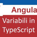 Le variabili in TypeScript -#2