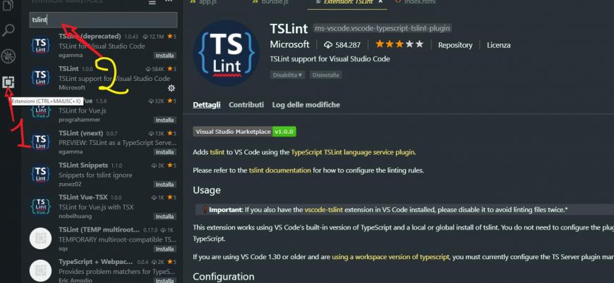 visualStudio-typescript-tslint1